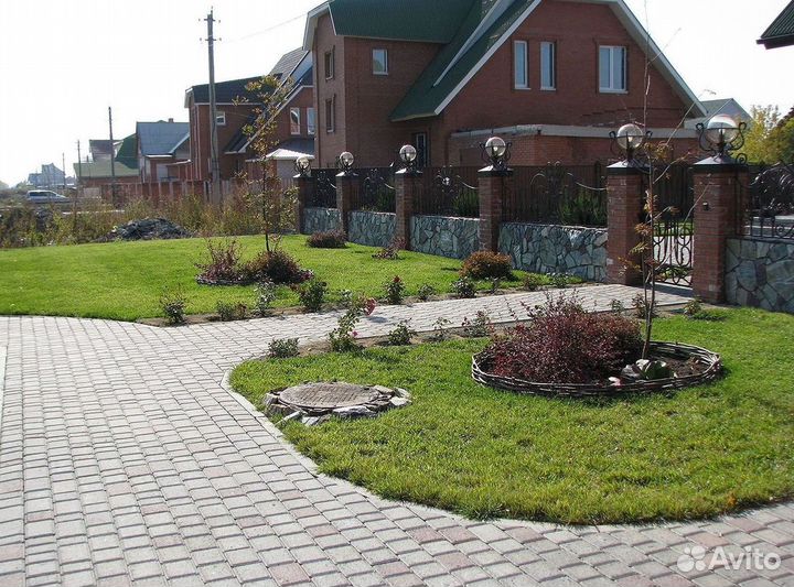 Тротуарная плитка паутина