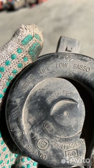 Звуковой сигнал Volkswagen Touareg