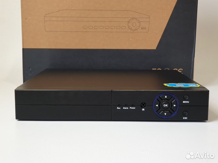 Видеорегистратор гибридный 8-канальный 2Мп