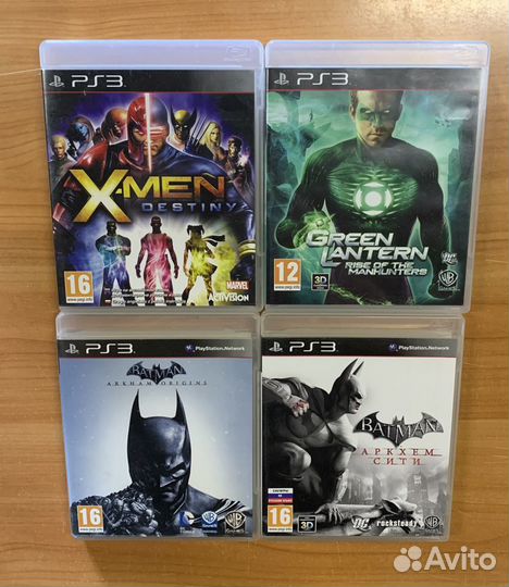 PS3 игры про супергероев