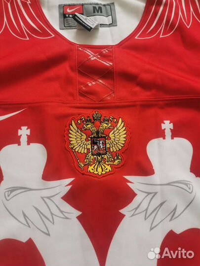 Nike хоккейный свитер Джерси russia S M