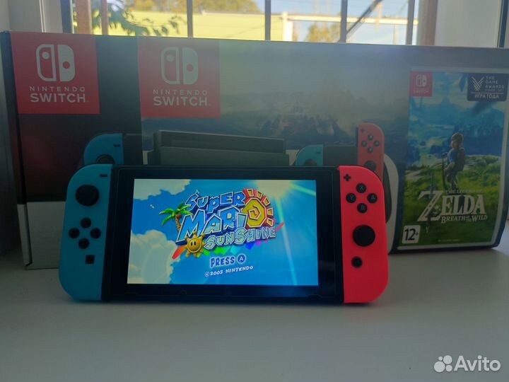 Nintendo Switch прошитая rev1