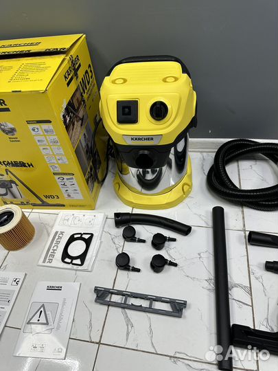 Пылесос karcher wd 3 p s