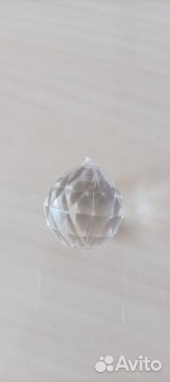 Хрустальные подвесы, Бра без плафона