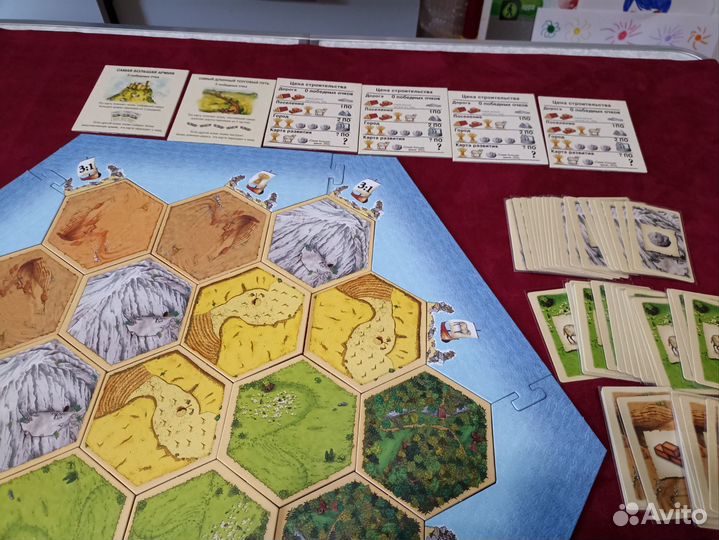 Настольная игра колонизаторы catan