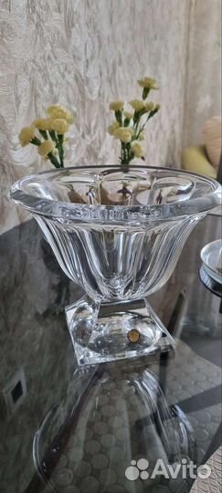 Ваза для фруктов богемия
