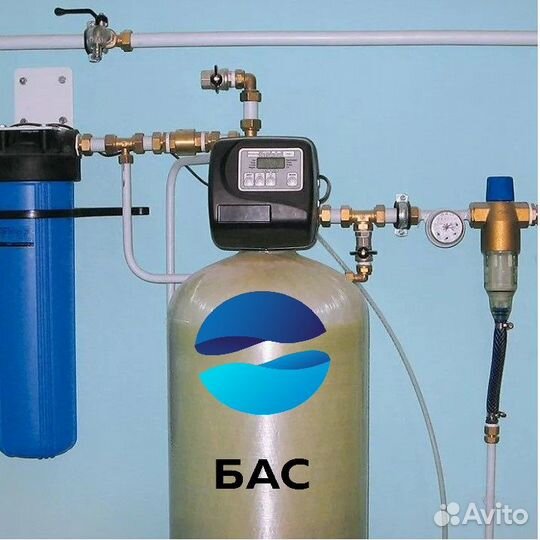 Фильтрация воды из скважины/Аэрационная колонна