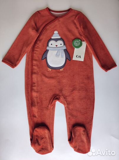 Слип 86 велюр C&A