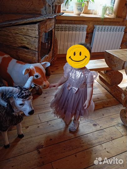 Платье для девочки 92