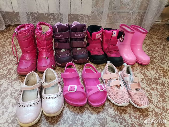 Обувь для девочки пакетом