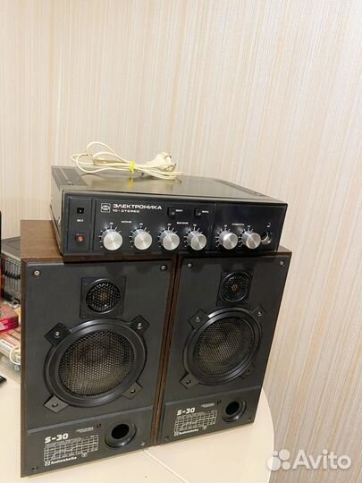 Колонки radiotehnika s 30+усь Электроника 10-ст