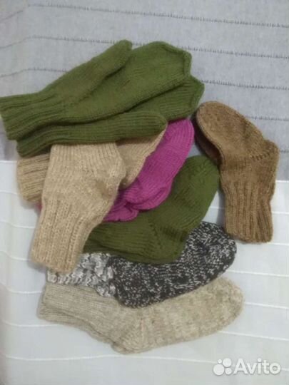 Вязаные носочки