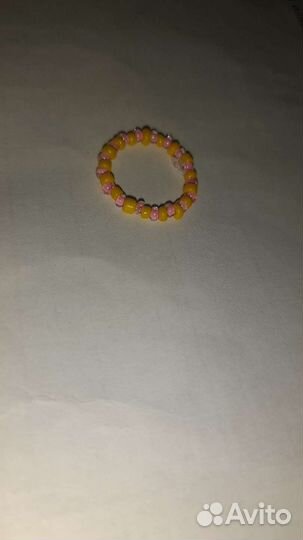 Кольцо из бисера