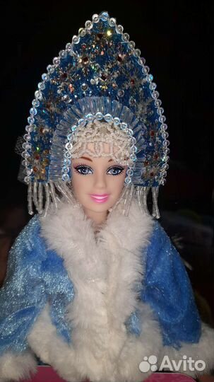 Кукла интерьерная Снегурочка(Аврора)