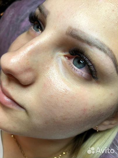 Наращивание ресниц с выездом на дом