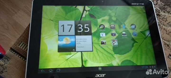 Планшет acer iconia tab