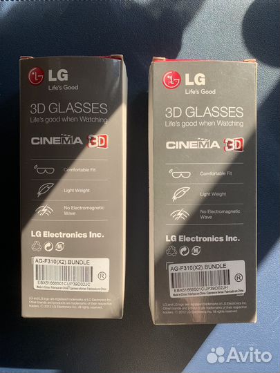 Очки 3D LG