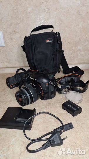 Зеркальный фотоаппарат sony A77