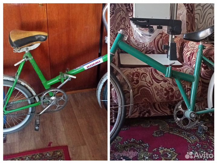 Велосипеды советские 2 шт, Кама, Салют