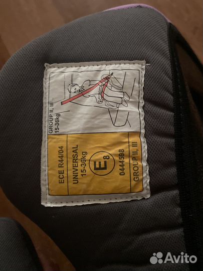 Детское автокресло 15 до 36 кг