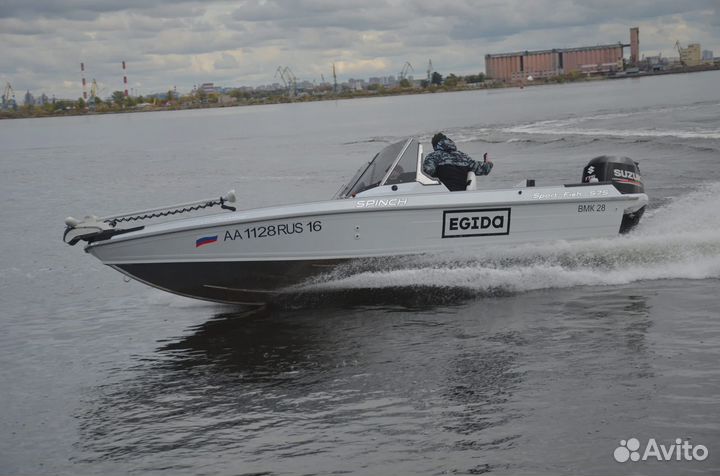 Катер-лодка алюминиевая Spinch 575 Sport Fish
