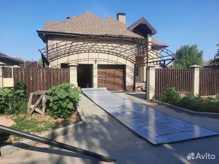 Забор и Навес установка на Заказ