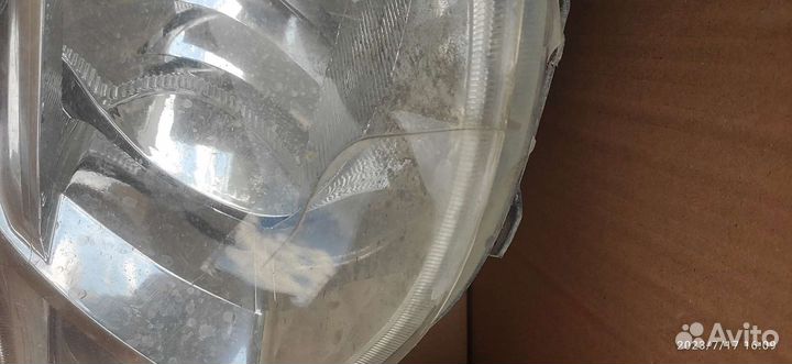 Фара левая nissan almera g15 с автокорректором
