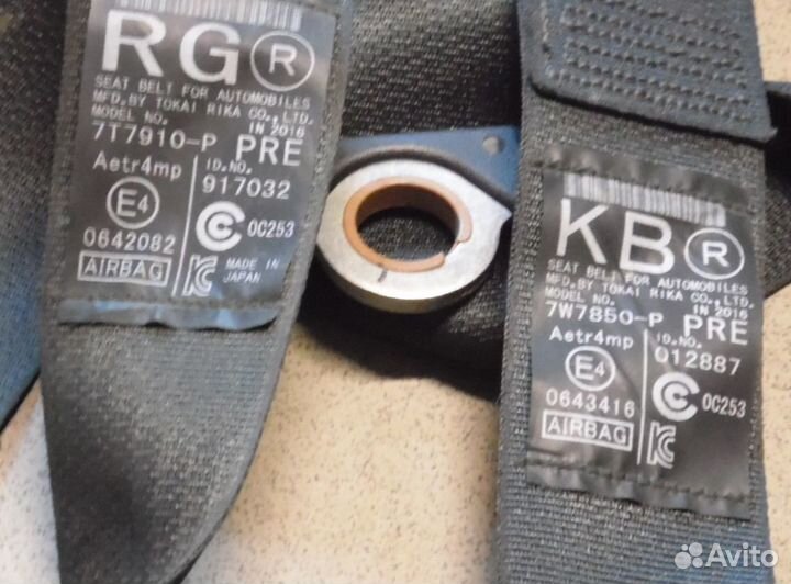 Ремни безопасности передние Лексус ис IS III