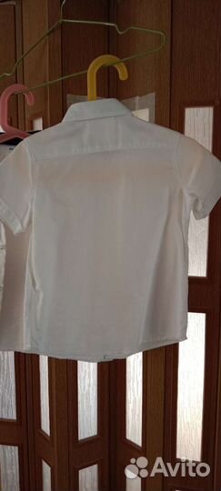 Рубашка белая для мальчика