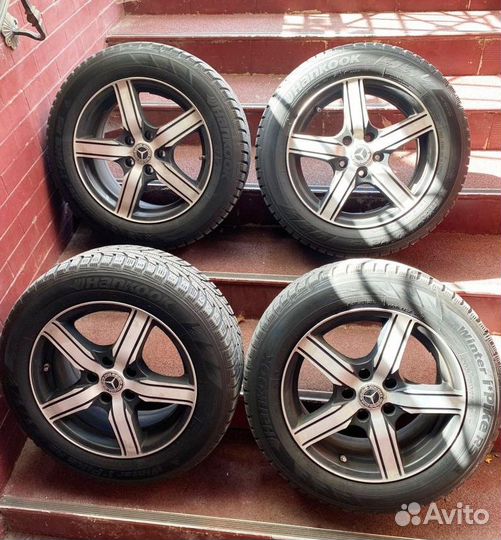 Колеса Platin+Hankook на Mercedes r16