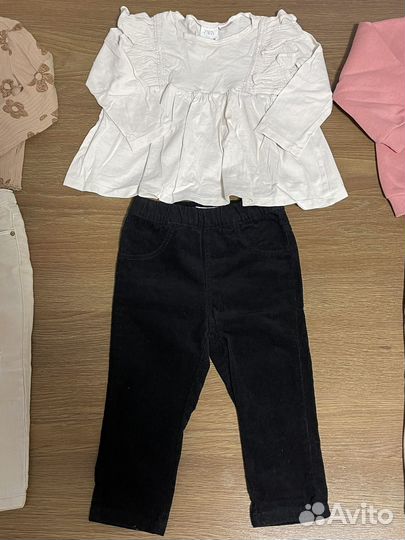 Вещи пакетом на девочку 86 92