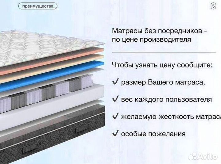 Матрас Новый