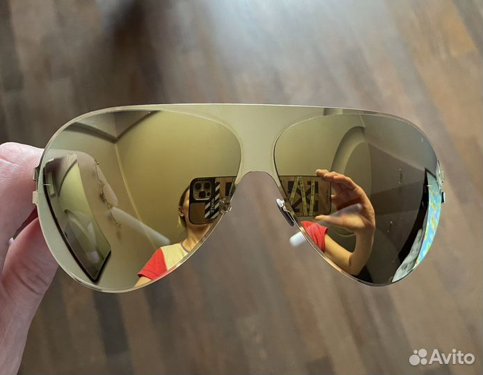 Mykita Franz 24 k Gold солнцезащитные очки