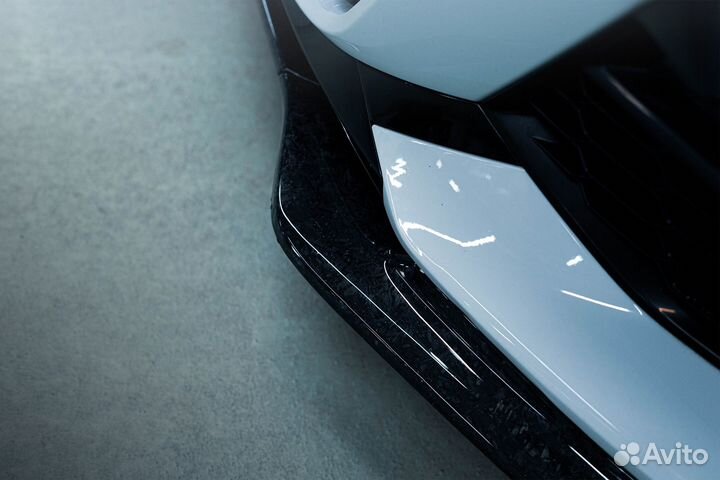 Передний сплиттер BMW 2 Grand Coupe F44 карбон