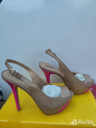 Лабутены сentro на шпильке 13см 39 р-р