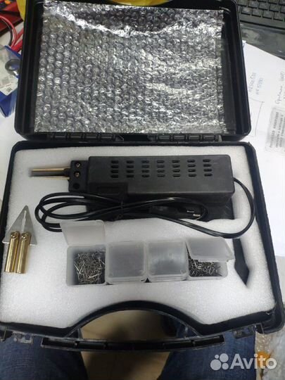 Степлер ремонта пластика + скобы, ремонт бампера