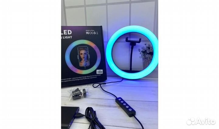 Кольцевая лампа RGB