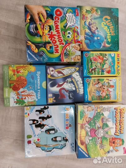 Детские настольные игры