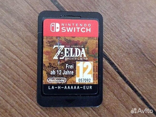 Картридж zelda для Nintendo switch