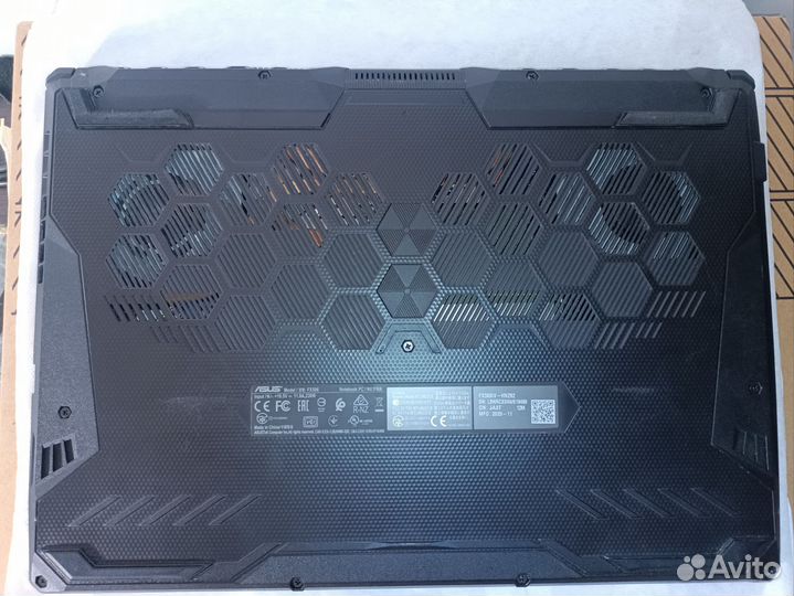 Игровой ноутбук Asus Tuf Gaming FX506IV-HN292