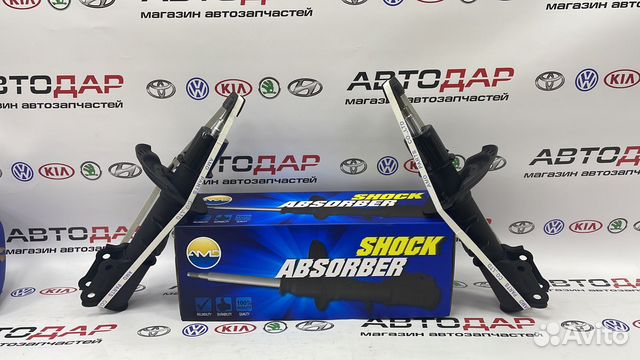 Стойка Амортизатор передний Solaris Rio 2010 2017