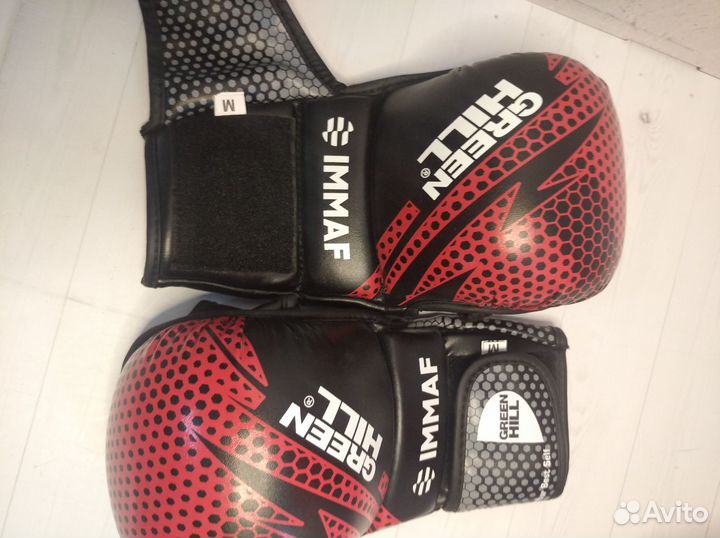 Перчатки мма Green Hill