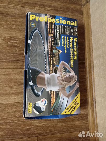 Утяжеленный массажный обруч Bradex