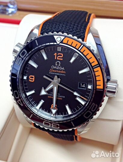 Часы Omega Seamaster Planet Ocean 600M 43.5мм NEW