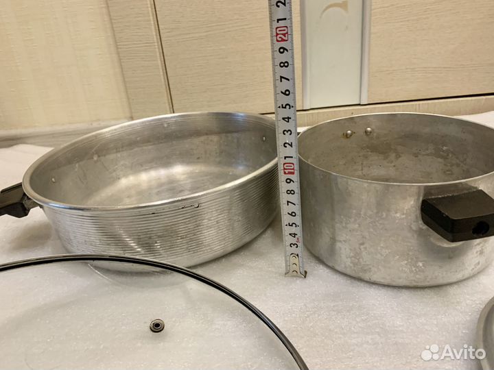 Кастрюля алюминиевая