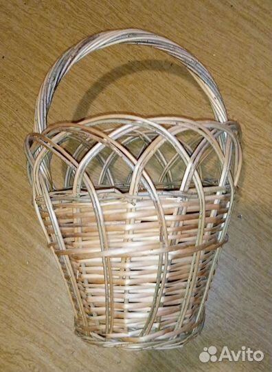 Корзина плетёная, большая
