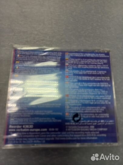 Диски DVD+R 8 см verbatim 55 мин.43583