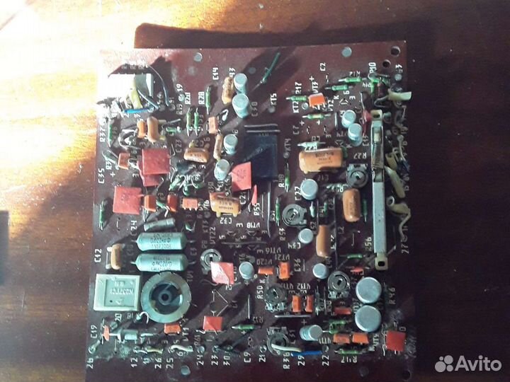 Плата с радио деталями