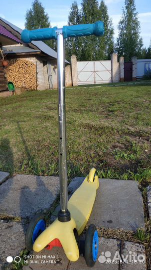 Самокат детский трехколесный