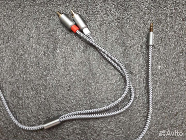 Межблочный кабель mini jack 3.5-2*RCA